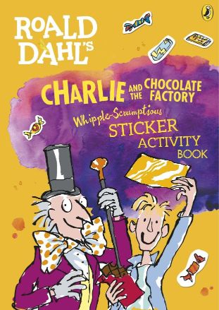 Roald Dahl Charlie and the Chocolate Factory Whipple Scrumptious Sticker Activity Book